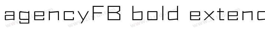 agencyFB bold extend字体转换 agencyFB bold extend字体转换